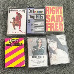 Vintage Cassette Tape Collection - Various Artists